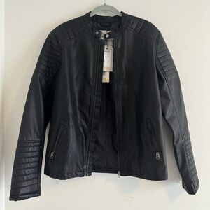 NWT Jack & Jones Biker Jacket